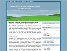 Tablet Screenshot of kombajny.net.pl
